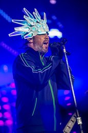 Jamiroquai live in concert in Milan