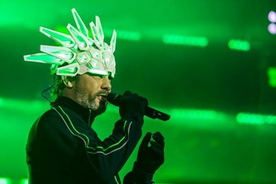 Jamiroquai live in concert in Milan