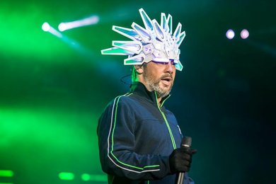 Jamiroquai live in concert in Milan