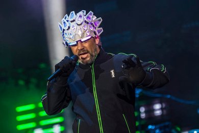 Jamiroquai live in concert in Milan