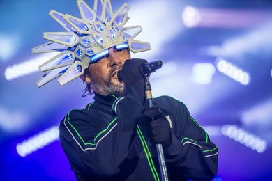 Jamiroquai live in concert in Milan