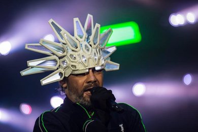 Jamiroquai live in concert in Milan