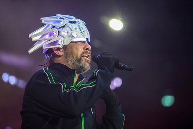 Jamiroquai live in concert in Milan