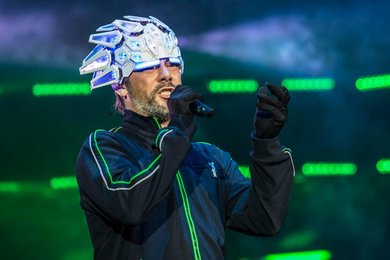 Jamiroquai live in concert in Milan