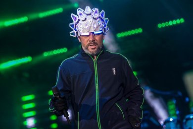 Jamiroquai live in concert in Milan