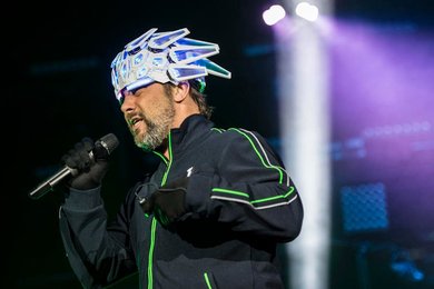 Jamiroquai live in concert in Milan
