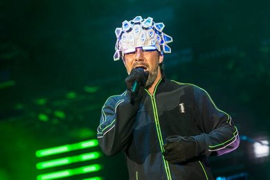 Jamiroquai live in concert in Milan