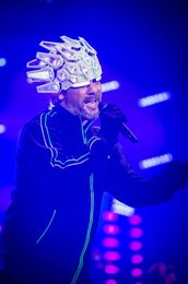 Jamiroquai live in concert in Milan