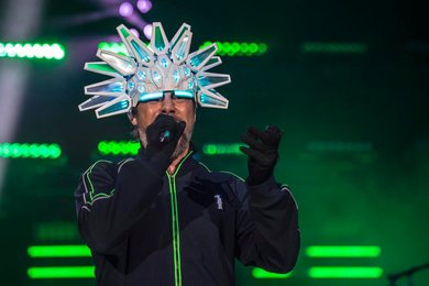 Jamiroquai live in concert in Milan