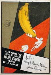 Advertising poster Sportivi Mangiate Banane Italiane, by Unknown Artist, 1934, 20th Century, print, cm 34 x 24
