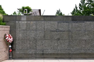 New York City Police Memorial. New York City. Manhattan. USA. America