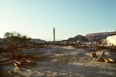 America. Chile. Atacama. Humberstone. the Ghost Town