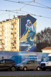 Building sites Olympic Village Milan-Cortina 2026