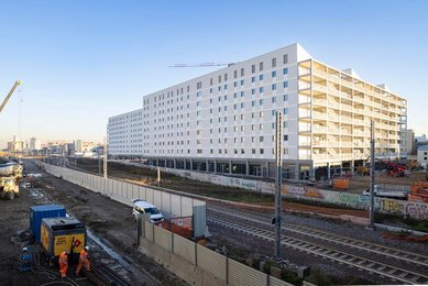 Building sites Olympic Village Milan-Cortina 2026