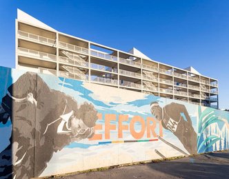 Building sites Olympic Village Milan-Cortina 2026