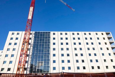 Building sites Olympic Village Milan-Cortina 2026