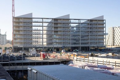 Building sites Olympic Village Milan-Cortina 2026