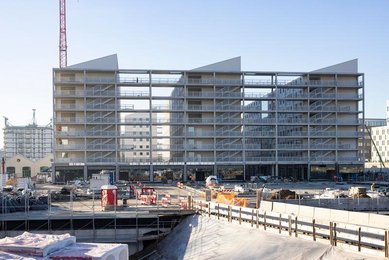 Building sites Olympic Village Milan-Cortina 2026
