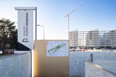Building sites Olympic Village Milan-Cortina 2026