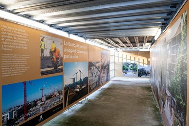 Building sites Olympic Village Milan-Cortina 2026