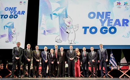 One Year To Go, International Olympic Games' in Milan Cortina 2026