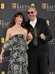 Jeff Goldblum and Emilie Livingston