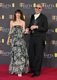 Jeff Goldblum and Emilie Livingston