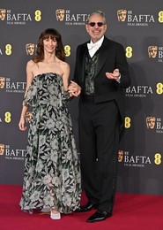 Jeff Goldblum and Emilie Livingston