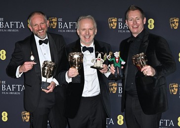 Richard Beek, Nick Park and Merlin Crossingham