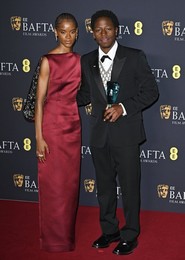 Letitia Wright and David Jonsson