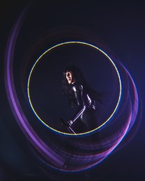 Loreen performing at the Hammersmith Apollo in London on 19 March 2025.