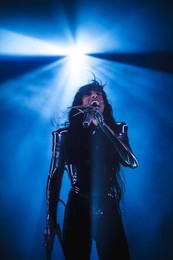 Loreen performing at the Hammersmith Apollo in London on 19 March 2025.