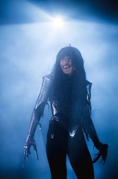 Loreen performing at the Hammersmith Apollo in London on 19 March 2025.