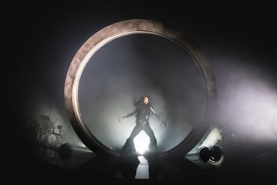 Loreen performing at the Hammersmith Apollo in London on 19 March 2025.