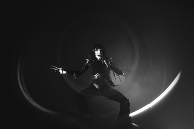 Loreen performing at the Hammersmith Apollo in London on 19 March 2025.