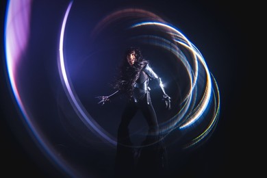 Loreen performing at the Hammersmith Apollo in London on 19 March 2025.