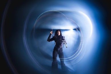 Loreen performing at the Hammersmith Apollo in London on 19 March 2025.