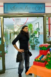 Italy, Bollate penitentiary. Christmas market