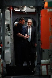 Prime Minister Keir Starmer visits HMS St Albans in Oslo