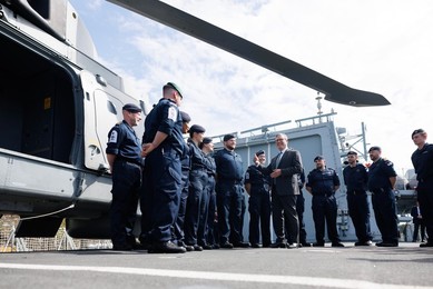 Prime Minister Keir Starmer visits HMS St Albans in Oslo