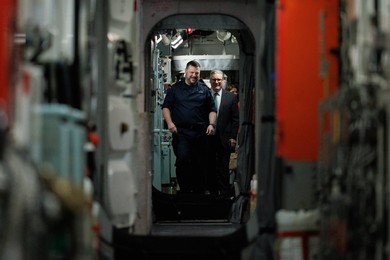 Prime Minister Keir Starmer visits HMS St Albans in Oslo