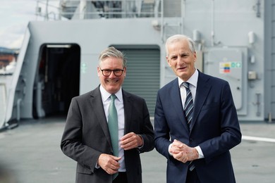 Prime Minister Keir Starmer meets Jonas Gahr Støre