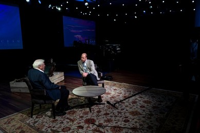 The Prince of Wales and David Attenborough