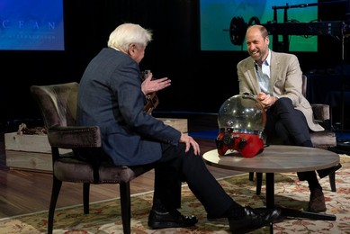 The Prince of Wales and David Attenborough