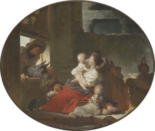 L'heureuse fécondité (Happy fertility), 1770s. Creator: Fragonard, Jean Honoré (1732-1806).
