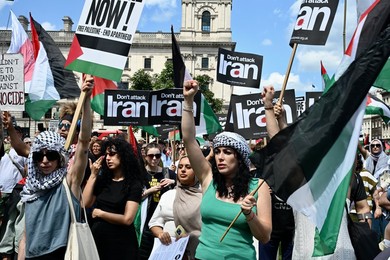 Don't Attack Iran Demonstration