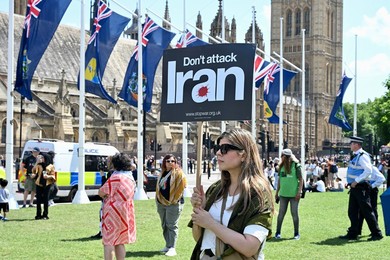 Don't Attack Iran Demonstration