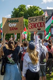 Emergency Protest outside Parliament Square after Israeli strikes on Iran