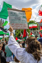 Emergency Protest outside Parliament Square after Israeli strikes on Iran