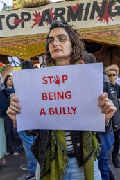 Emergency Demonstration Stop Bombing Iran outside the US Embassy - 23/06/25